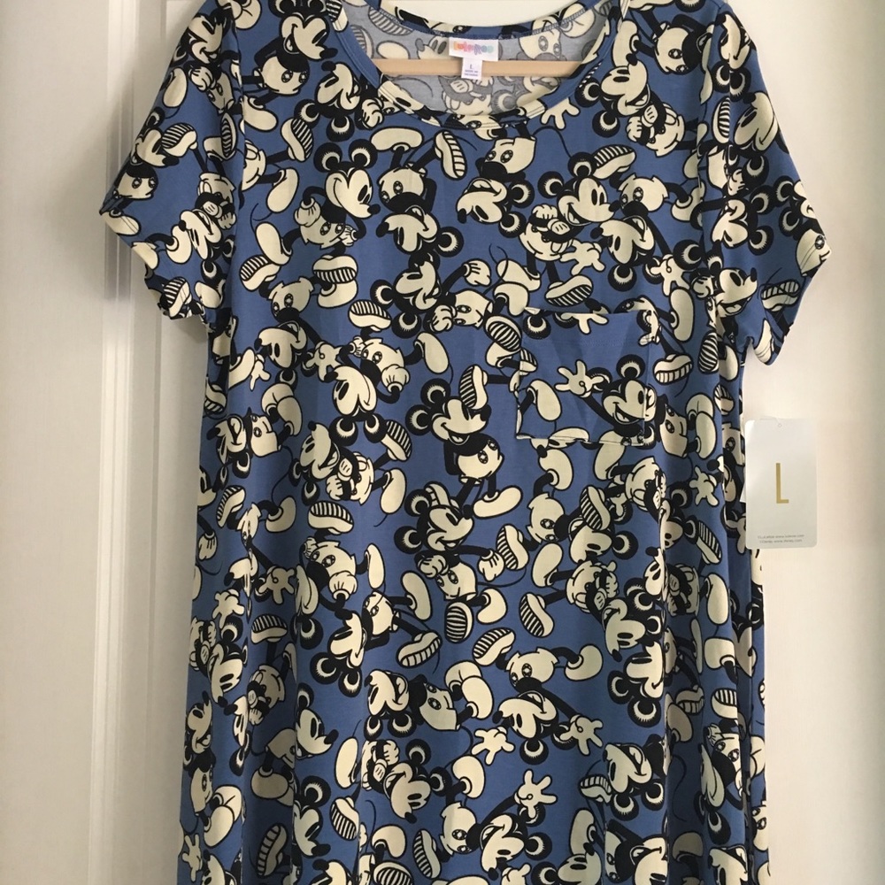 LuLaRoe Disney Mickey Mouse Carly Dress! 🎈🎈🎈